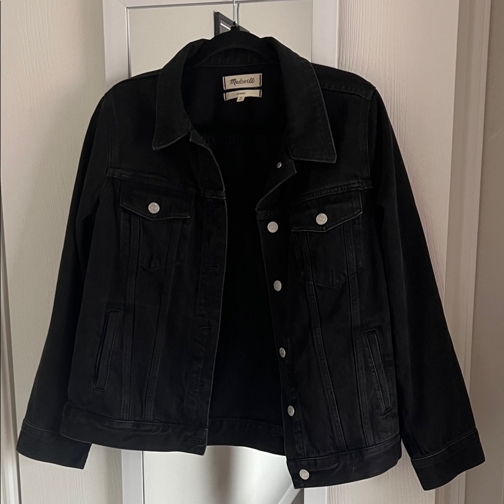 Madewell Black Denim Jacket